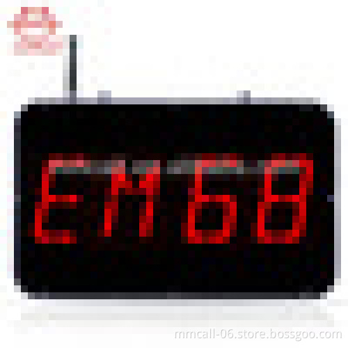 double face LED display receiver Wireless Calling System